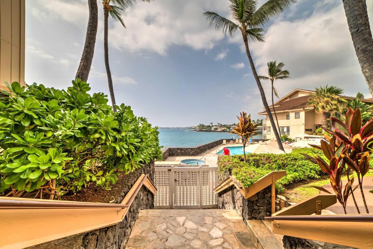 Oceanfront Kailua-Kona Townhome With Pool And Views! Esterno foto
