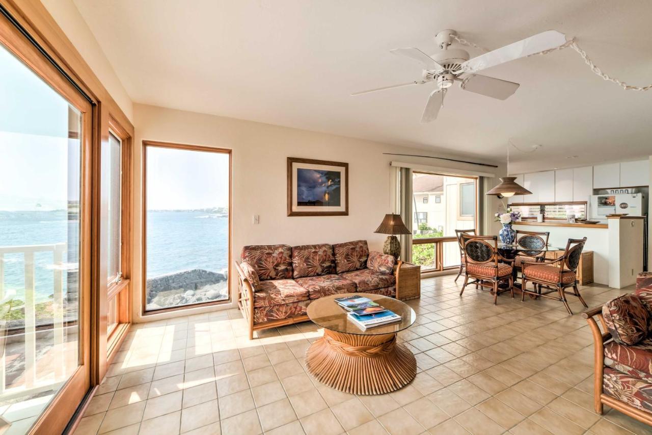 Oceanfront Kailua-Kona Townhome With Pool And Views! Esterno foto