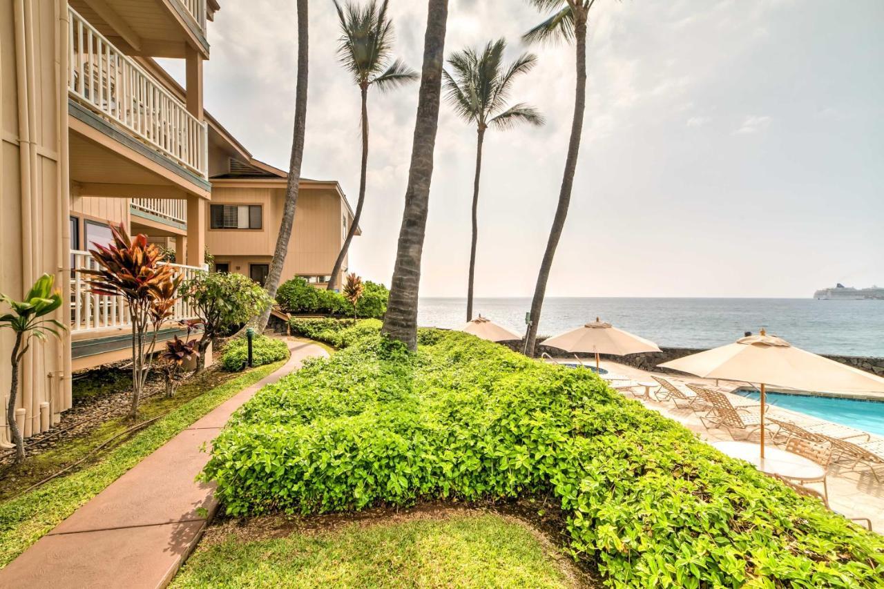 Oceanfront Kailua-Kona Townhome With Pool And Views! Esterno foto