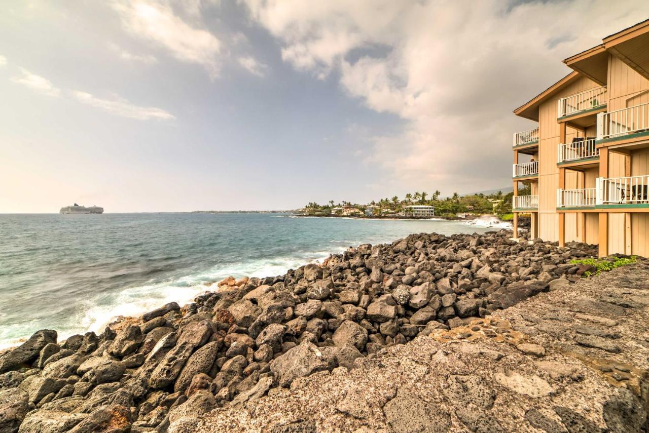 Oceanfront Kailua-Kona Townhome With Pool And Views! Esterno foto