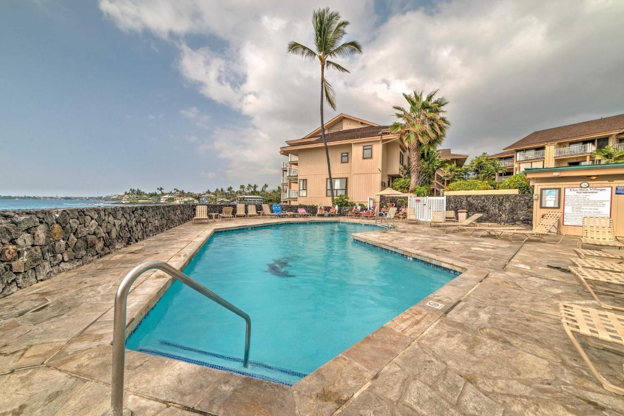 Oceanfront Kailua-Kona Townhome With Pool And Views! Esterno foto